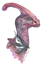 Load image into Gallery viewer, Mama Parasaurolophus