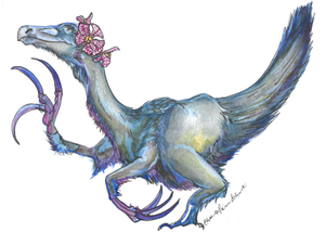 Therizinosaurus Card