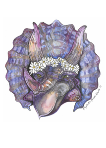 Triceratops Card