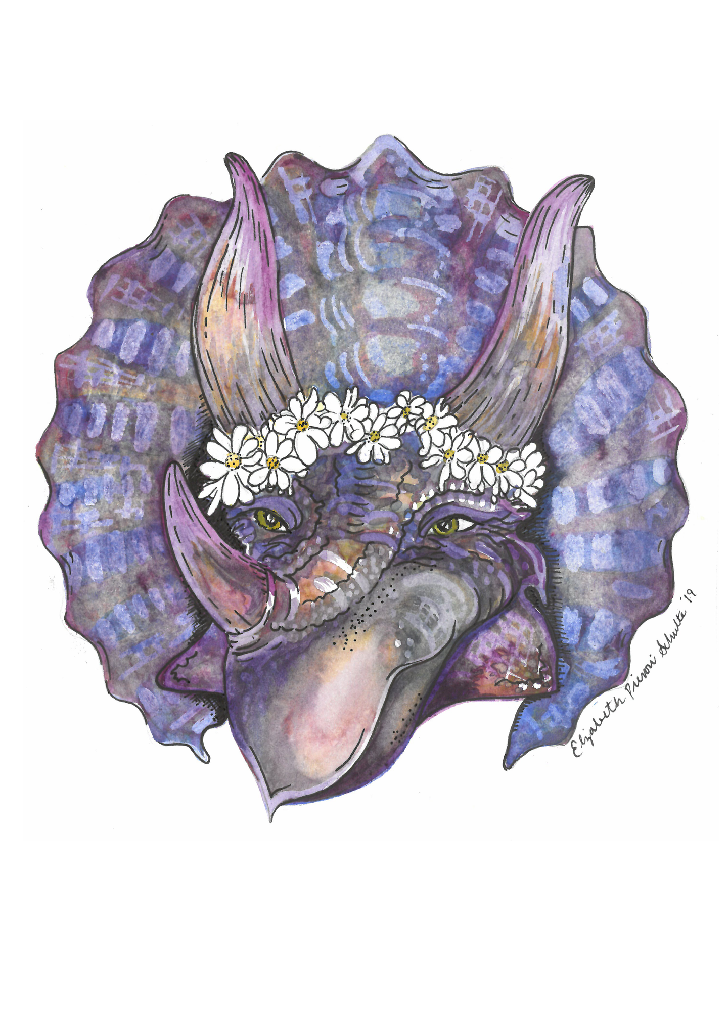 Triceratops Card