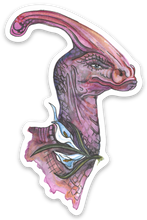 Load image into Gallery viewer, Parasaurolophus Card